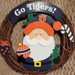 NEW! AUBURN CHRISTMAS WREATH